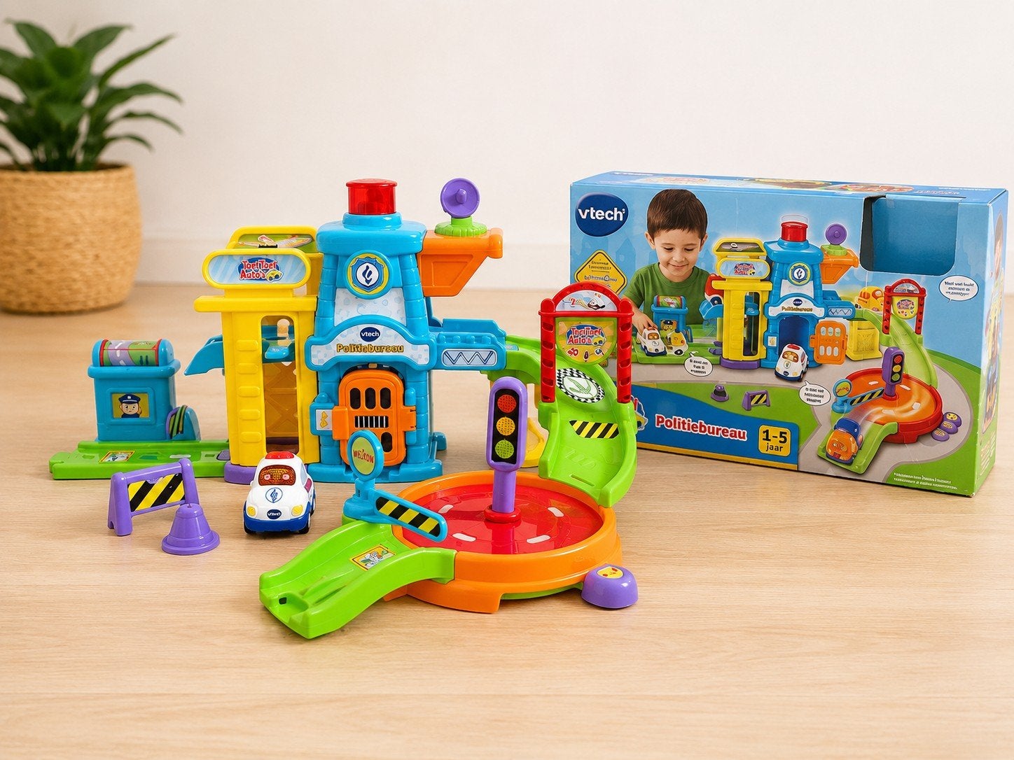 VTech Toet Toet Politiebureau, Ophalen of Verzenden, Gebruikt, 6 maanden tot 2 jaar