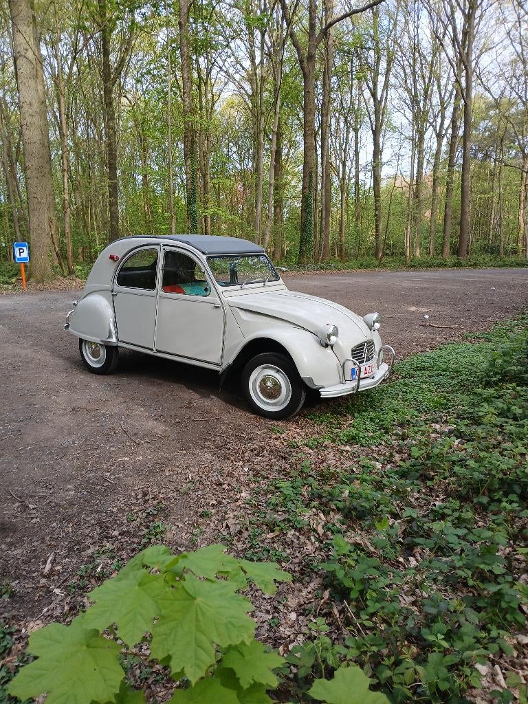 Citroën 2CV Azam 1963, Achat, 425 cm³, Beige, 2 cylindres