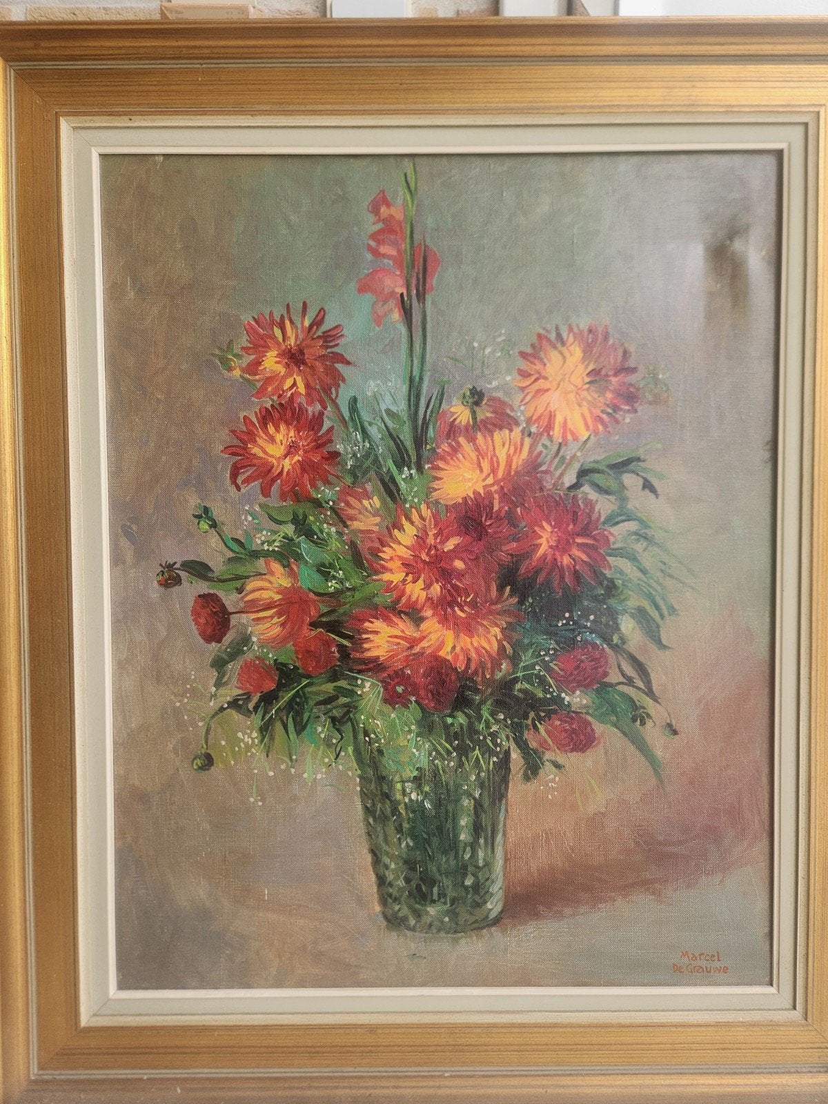Peinture de Marcel De Grauwe, Enlèvement