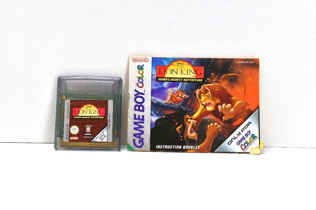 Lion King Game Boy Color avec manuel !, Consoles de jeu & Jeux vidéo, Enlèvement ou Envoi, Comme neuf