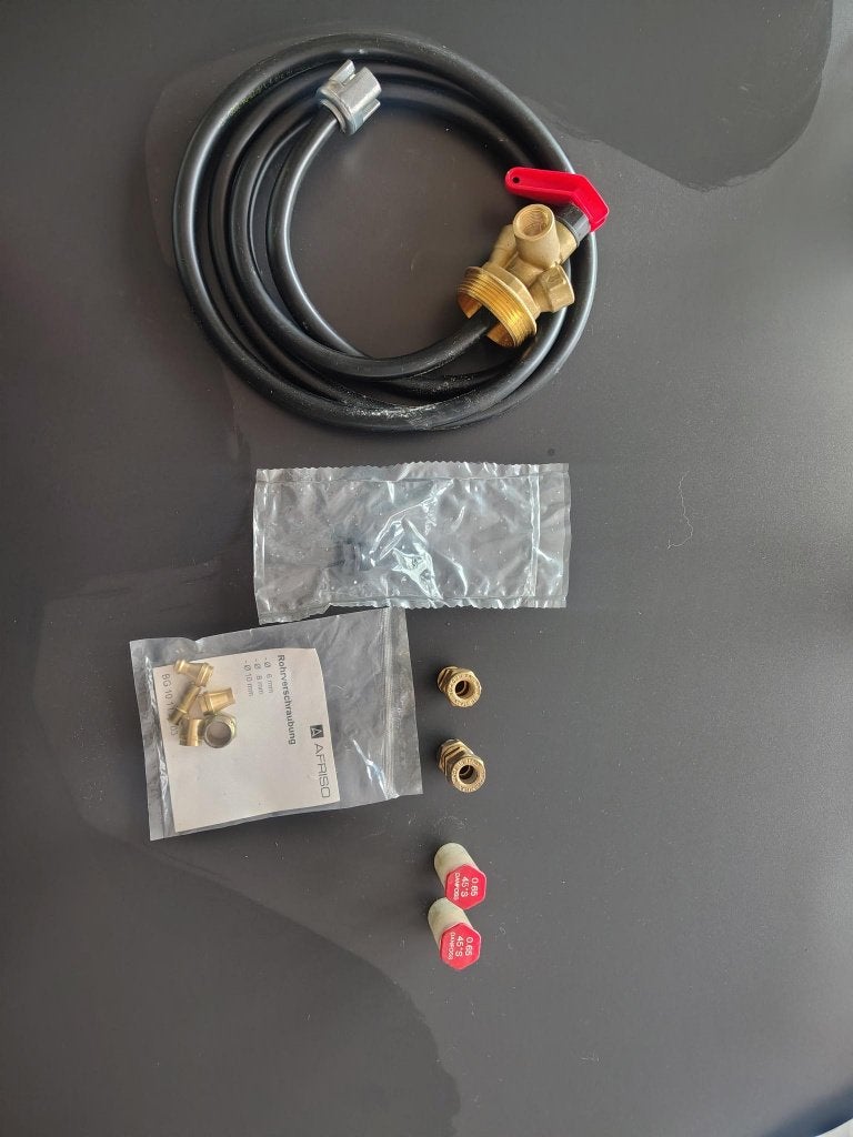 set aspiration mazout citerne neuf, Ophalen, Nieuw, Hoog rendement (Hr)