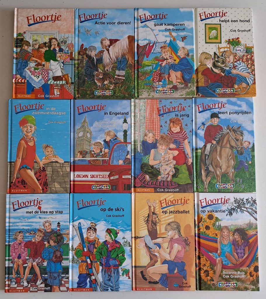 Boeken Floortje – Cok Grashoff, Boeken, Kinderboeken | Jeugd | onder 10 jaar, Ophalen of Verzenden, Gelezen