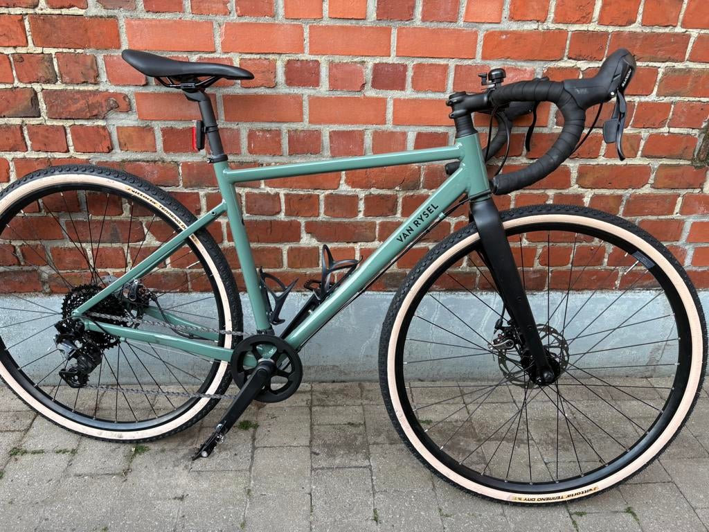 Gravelbike VAN RYSEL met extra wielset, Enlèvement, Comme neuf