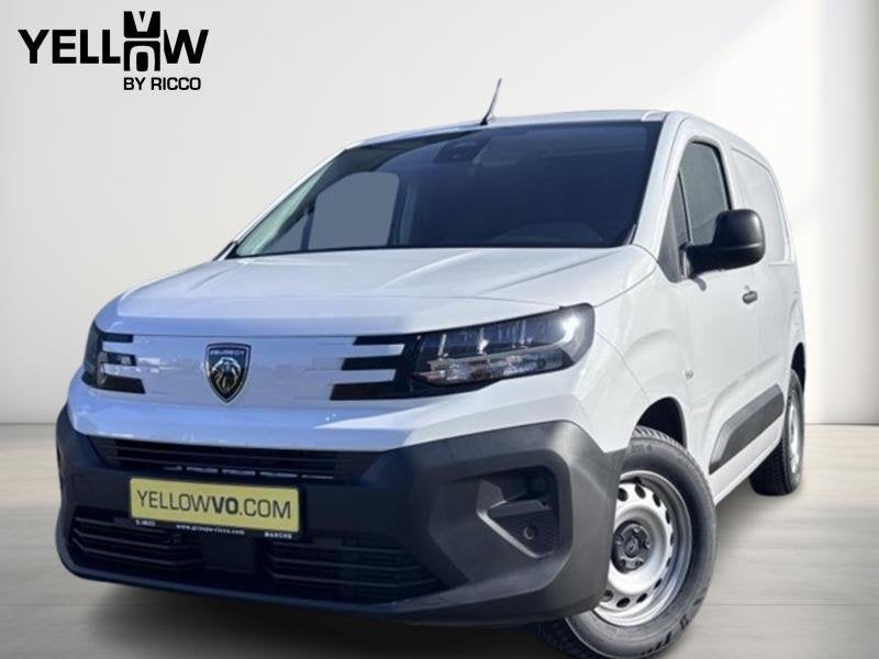 Peugeot Partner Standard Light 1.5 BlueHDI, Autos, 75 kW, Achat, Euro 6, Noir