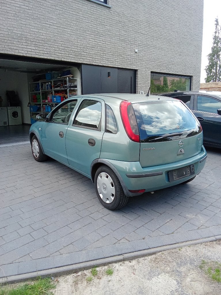 Opel Corsa gekeurd voor verkoop 40.000km, Auto's, Stof, Zwart, Blauw, 5 deurs