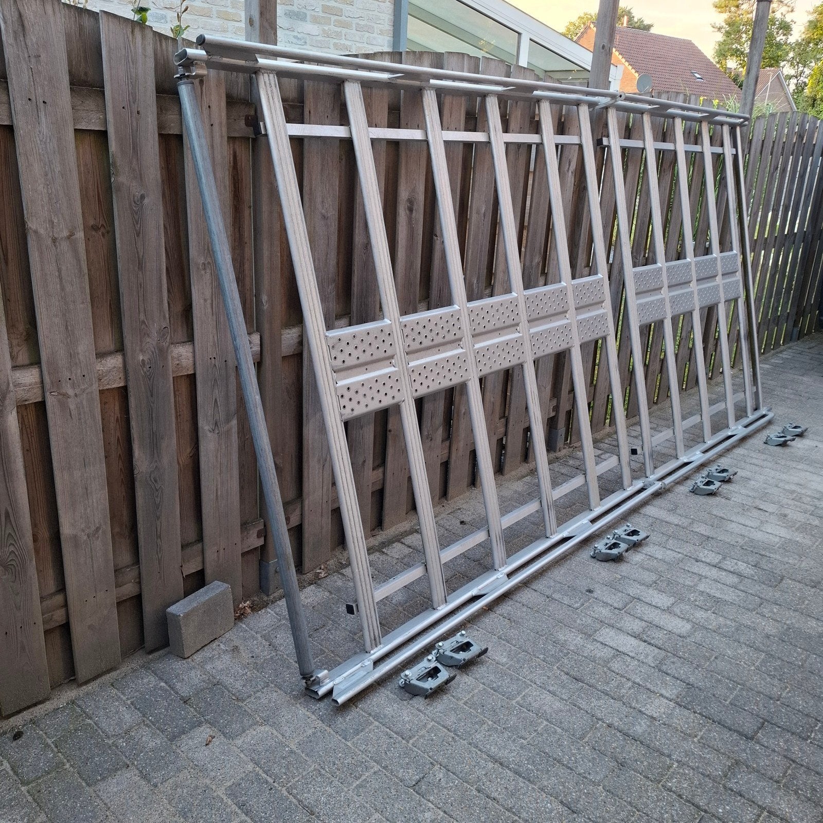 baggage rek aluminium peugeot citroen fiat opel, Auto diversen, Bagagerekken, Ophalen, Gebruikt