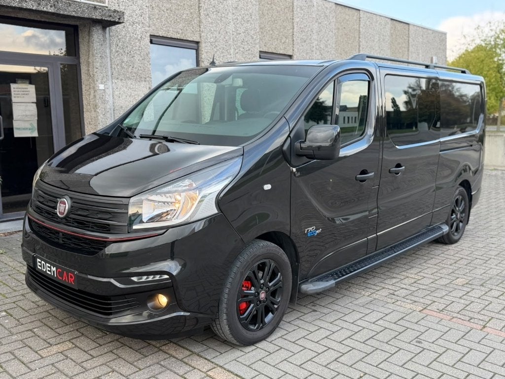 Fiat Talento Squadra 2.0 Dubbele Cabine L2H1 170pk, Cuir et Alcantara, Euro 6, Entreprise, 2000 kg