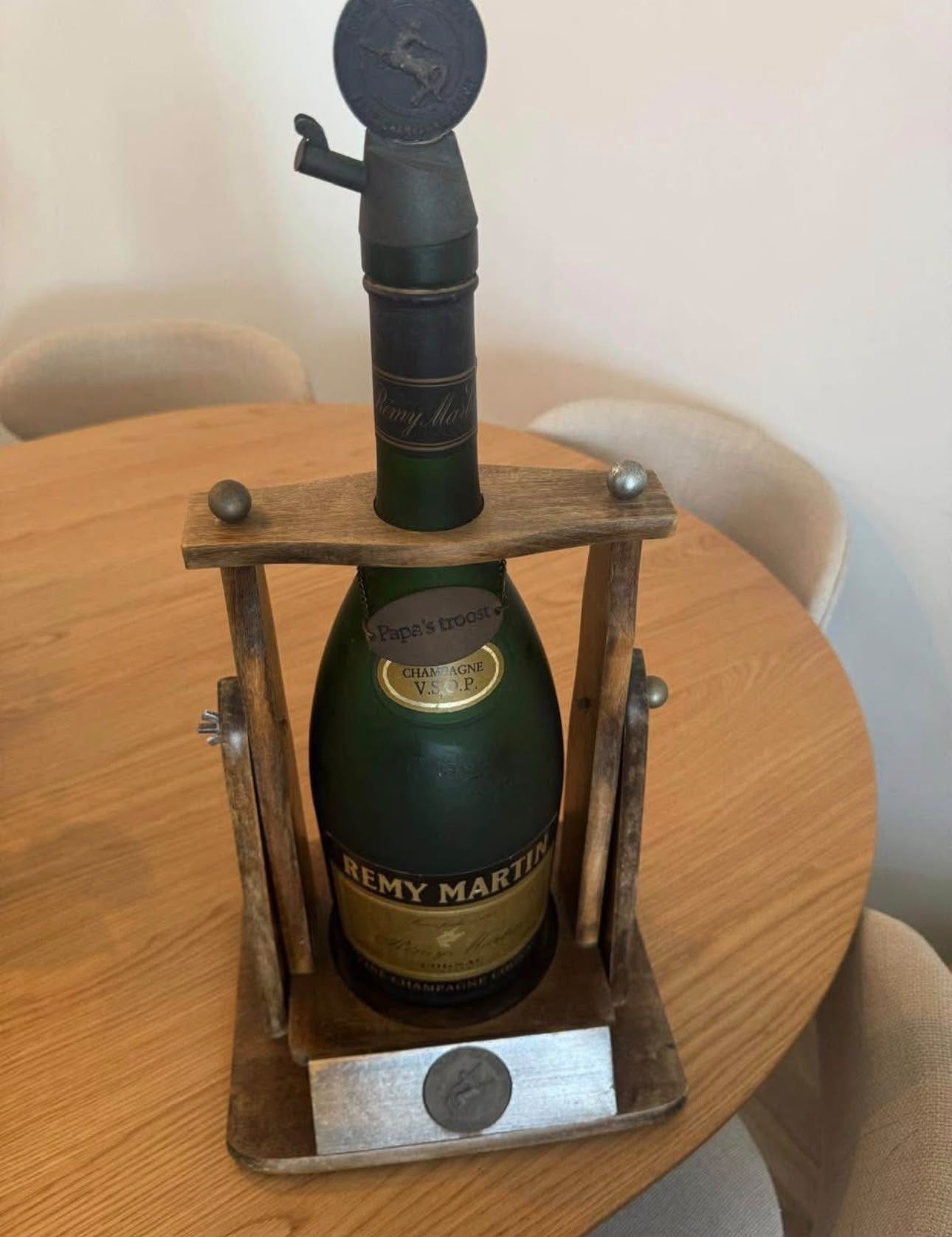 Rémy Martin FLES, Ophalen