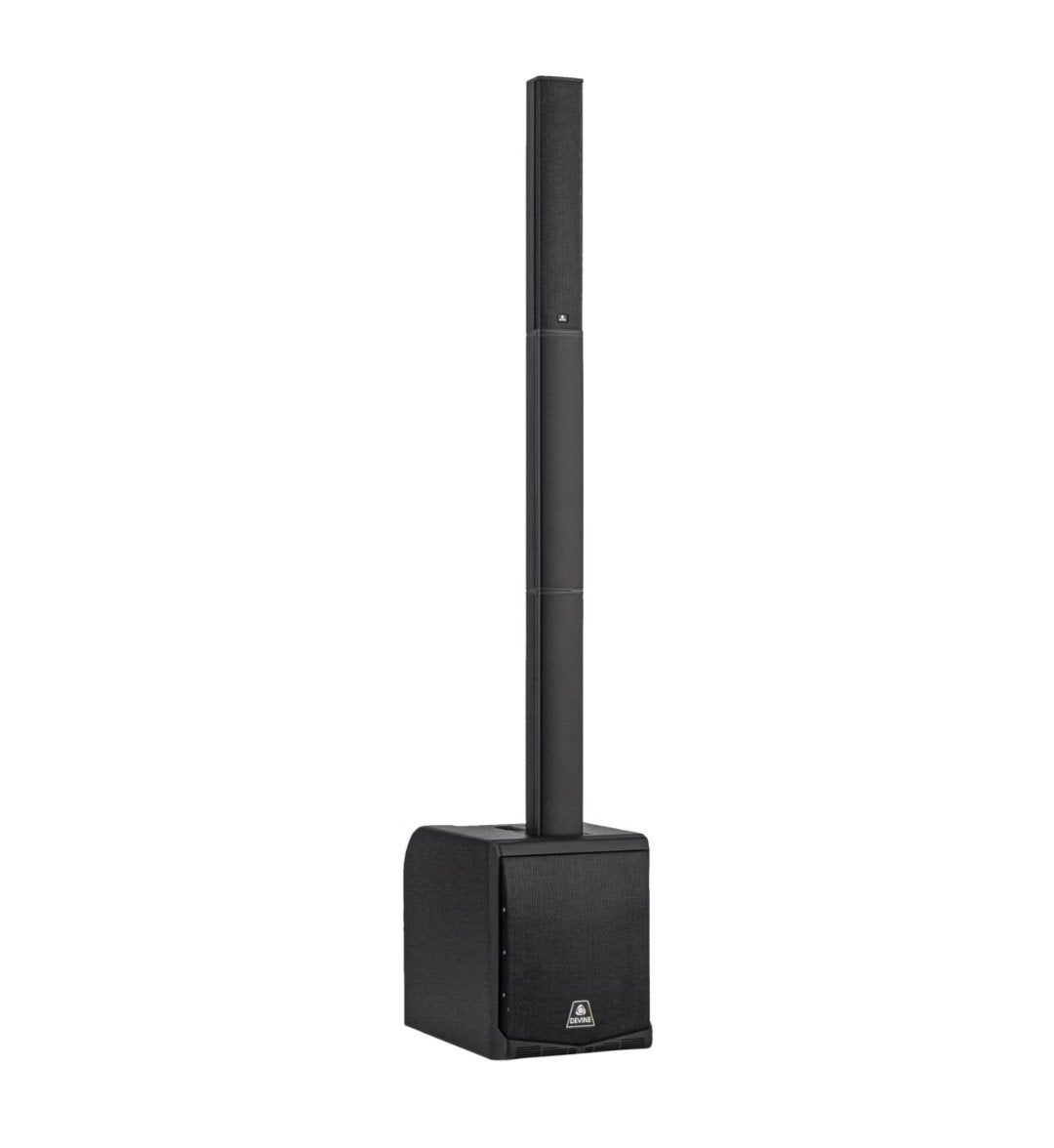 2x Devine vertix C10A speakers (Prijs voor set), Audio, Tv en Foto, Luidsprekerboxen, Bluetooth, Ophalen, Gebruikt, Subwoofer