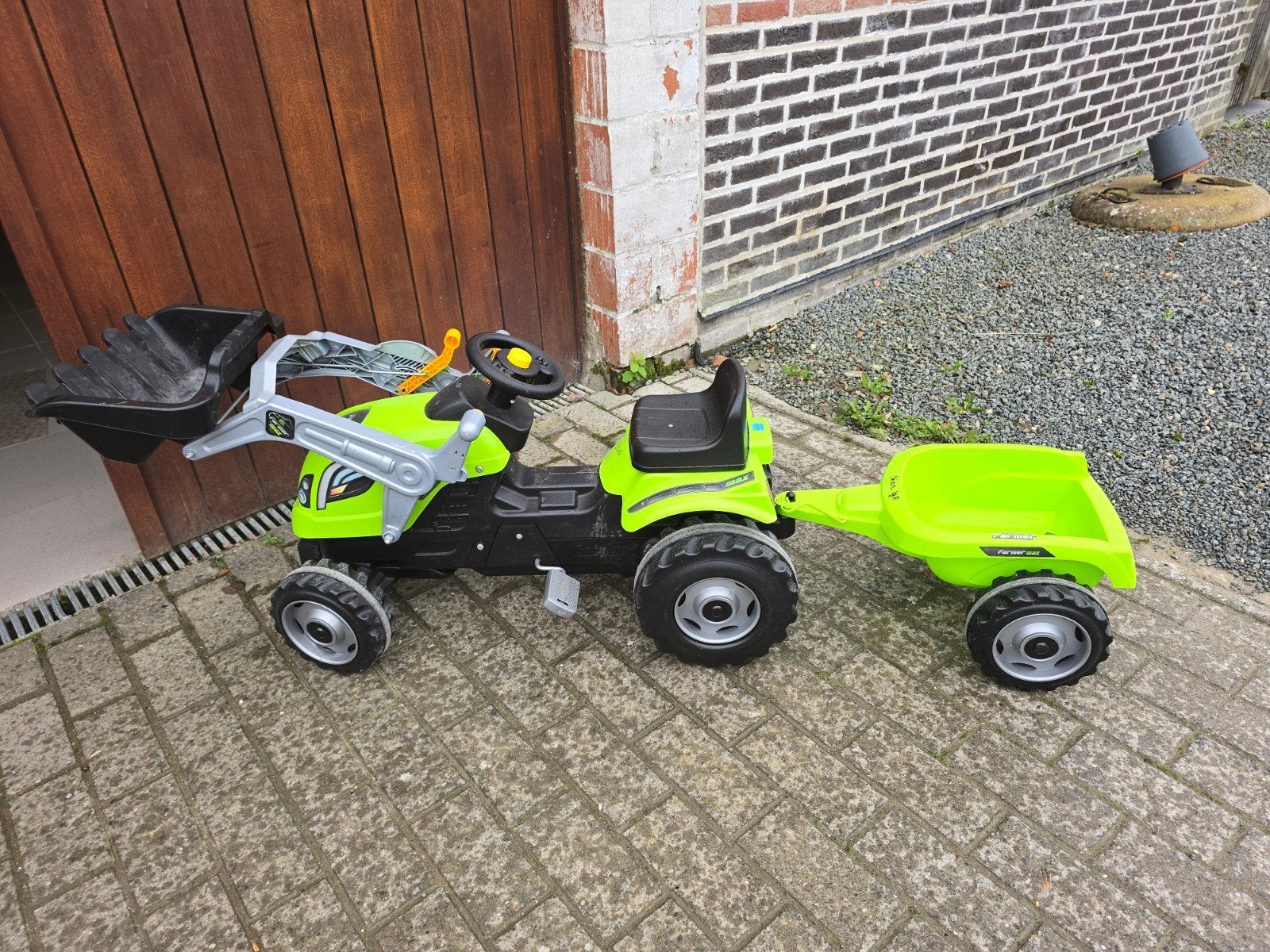 tractor, Ophalen