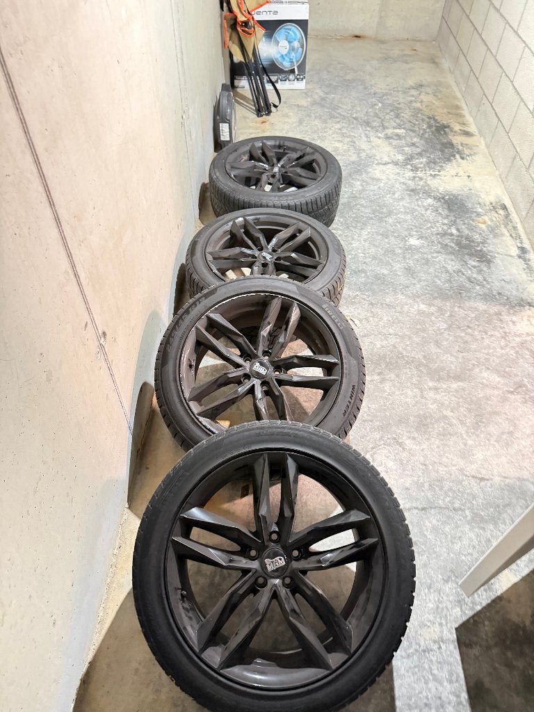 Velg + Winterband Audi A6 avant, Auto-onderdelen, Banden en Velgen, Gebruikt, Banden en Velgen, Winterbanden, Personenwagen