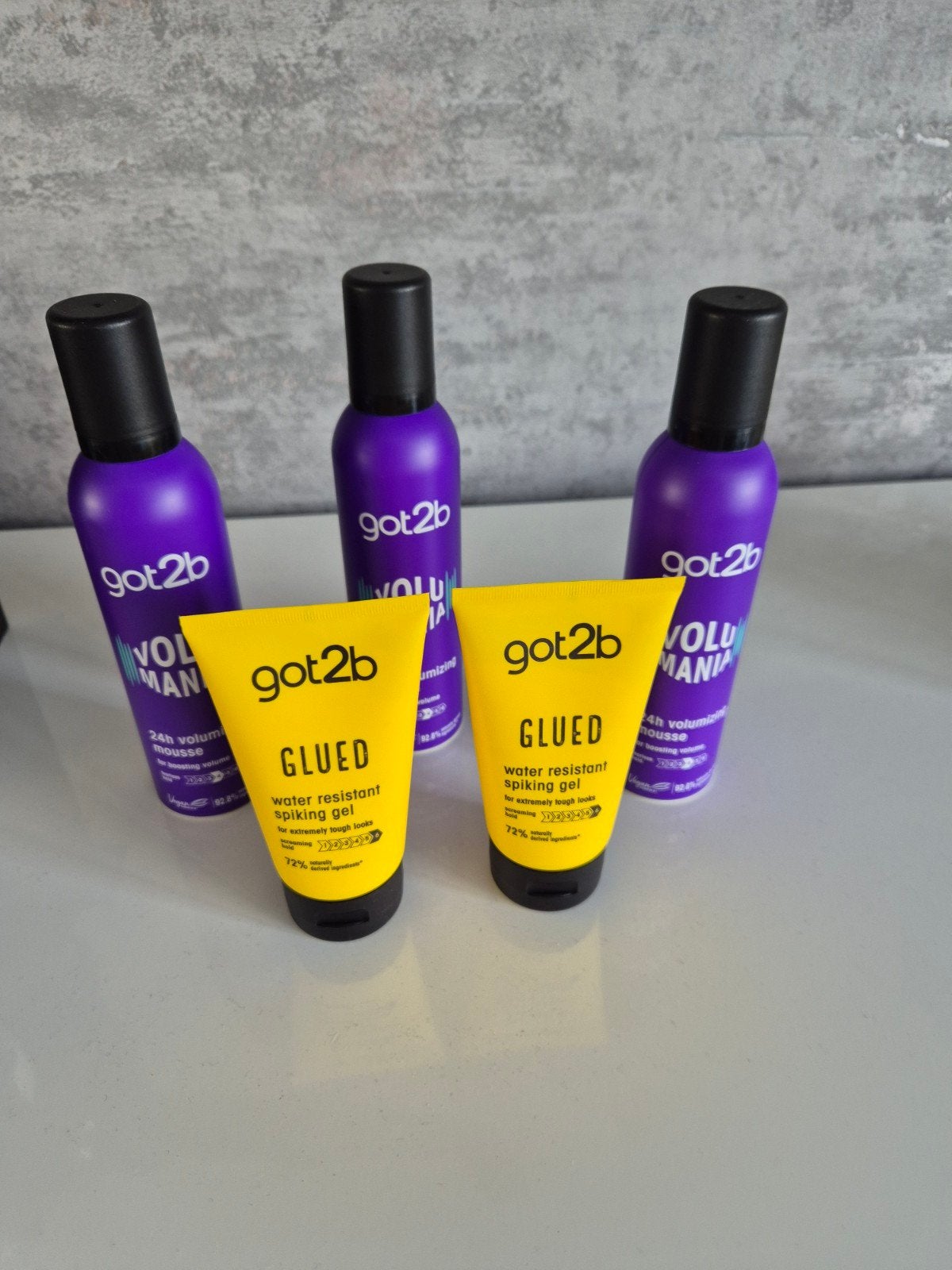 Got2B volume mousse 3 stuk plus gel 2st, Ophalen, Nieuw