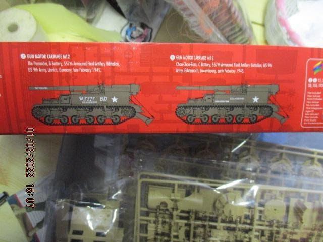 model-kit  artillerie M12 -1/35- "luxembourg  1945", Enlèvement ou Envoi, Neuf, Tank