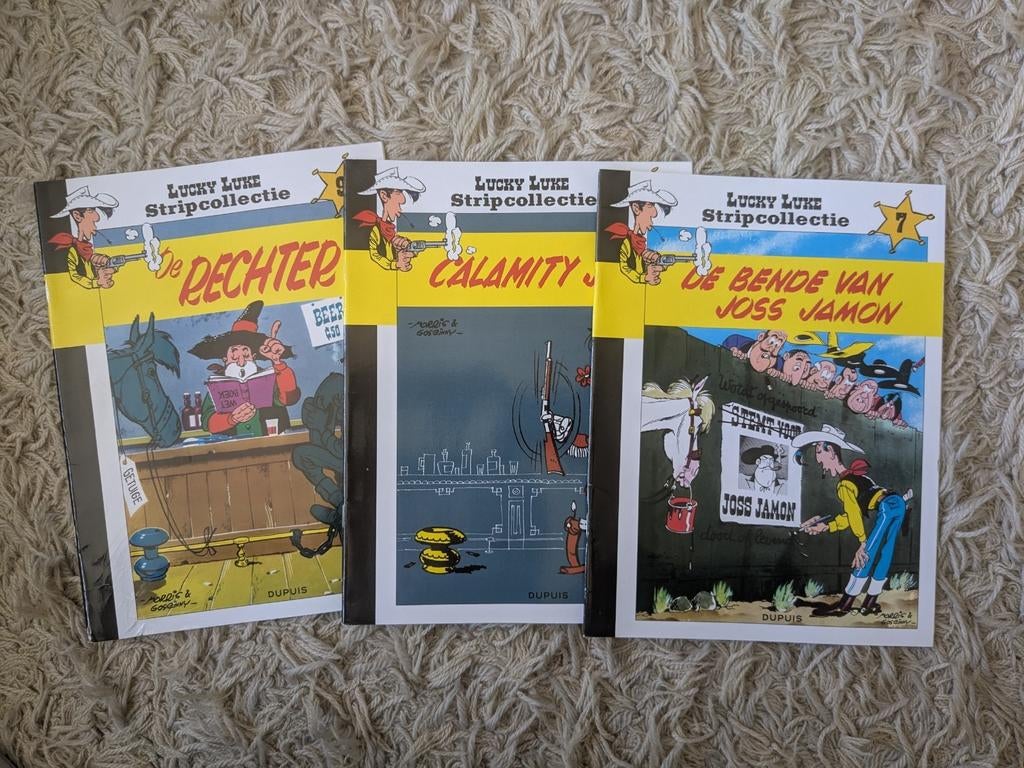 Lucky Luke strips, Ophalen of Verzenden, Zo goed als nieuw