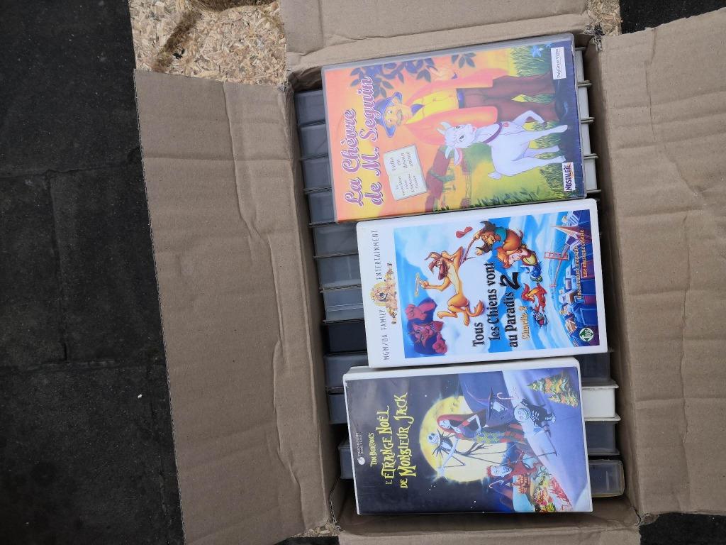 CASSETTES VIDEOS ENFANTS, Enlèvement, Comme neuf