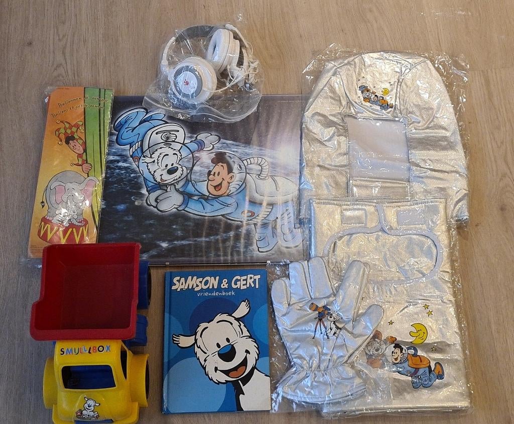 Samson auto, boek, kader, koptelefoon, ..., Ophalen, Zo goed als nieuw