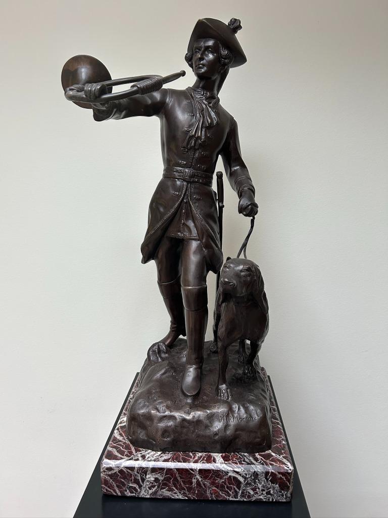 Bronzen beeld, Antiek en Kunst, Ophalen, Brons