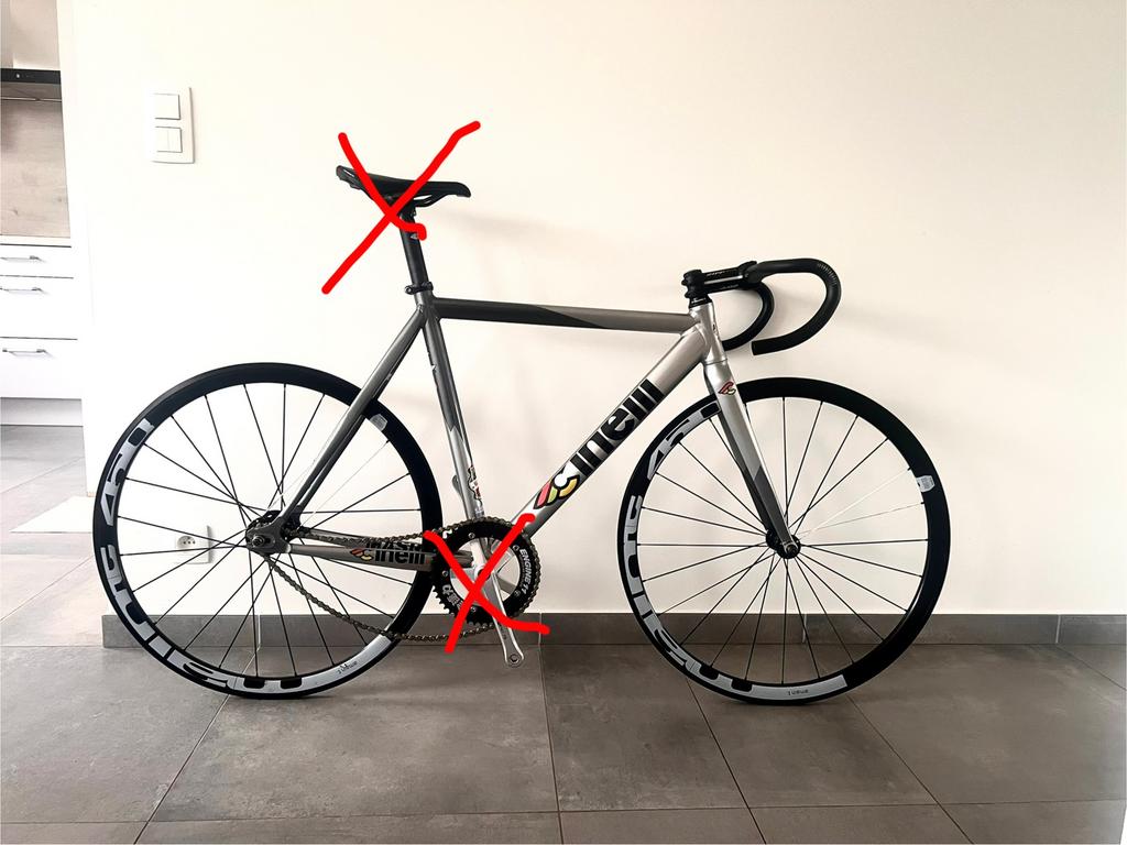 Cinelli Mash Bolt, Vélos & Vélomoteurs, Vélos | Hommes | Vélos pour homme, Utilisé, Enlèvement
