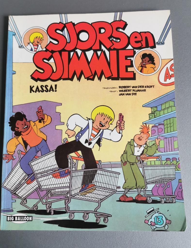 Strip Sjors en Sjimmie, Boeken, Stripverhalen, Ophalen of Verzenden, Gelezen