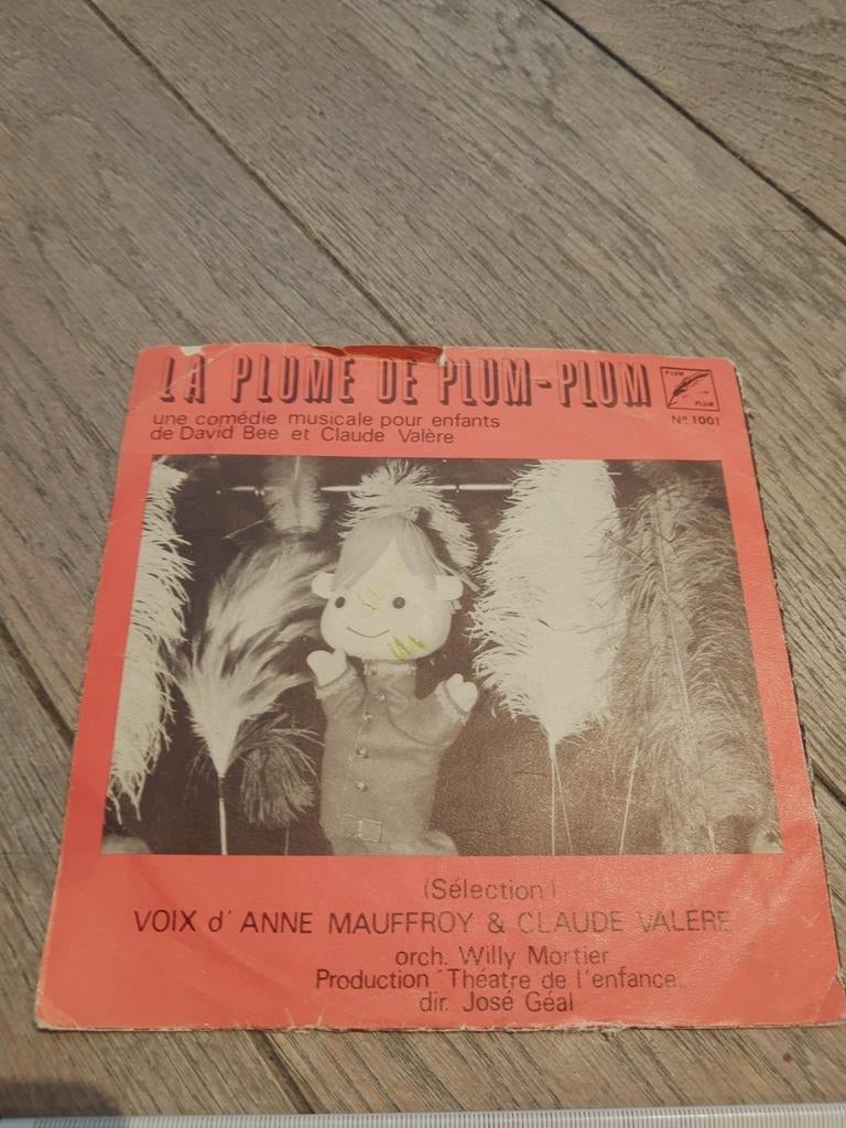 Single: la plume de plum-plum, Ophalen of Verzenden, Zo goed als nieuw