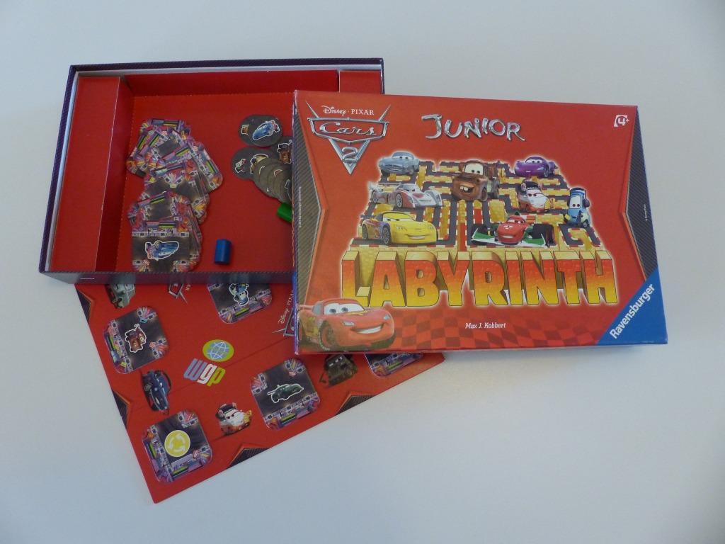 Labyrint Junioren Auto's 2, Hobby en Vrije tijd, Een of twee spelers, Ophalen of Verzenden, Gebruikt