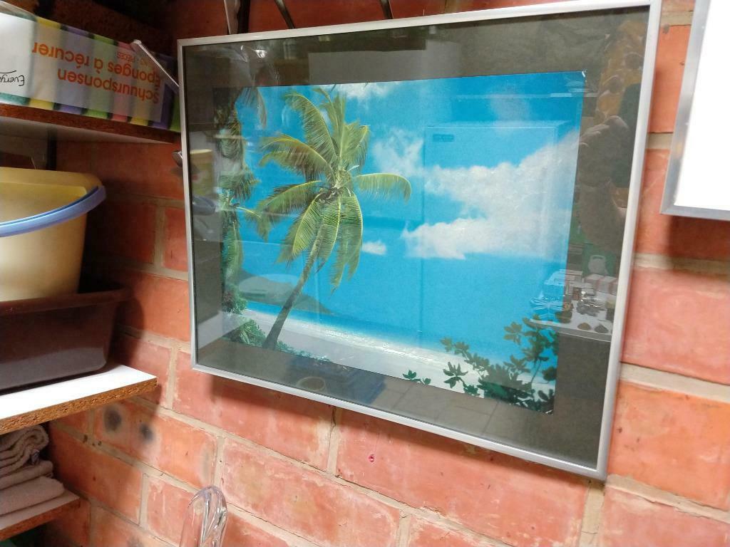 2 mooie fotokaders in aluminium, Huis en Inrichting, Woonaccessoires | Lijsten, Ophalen, Gebruikt