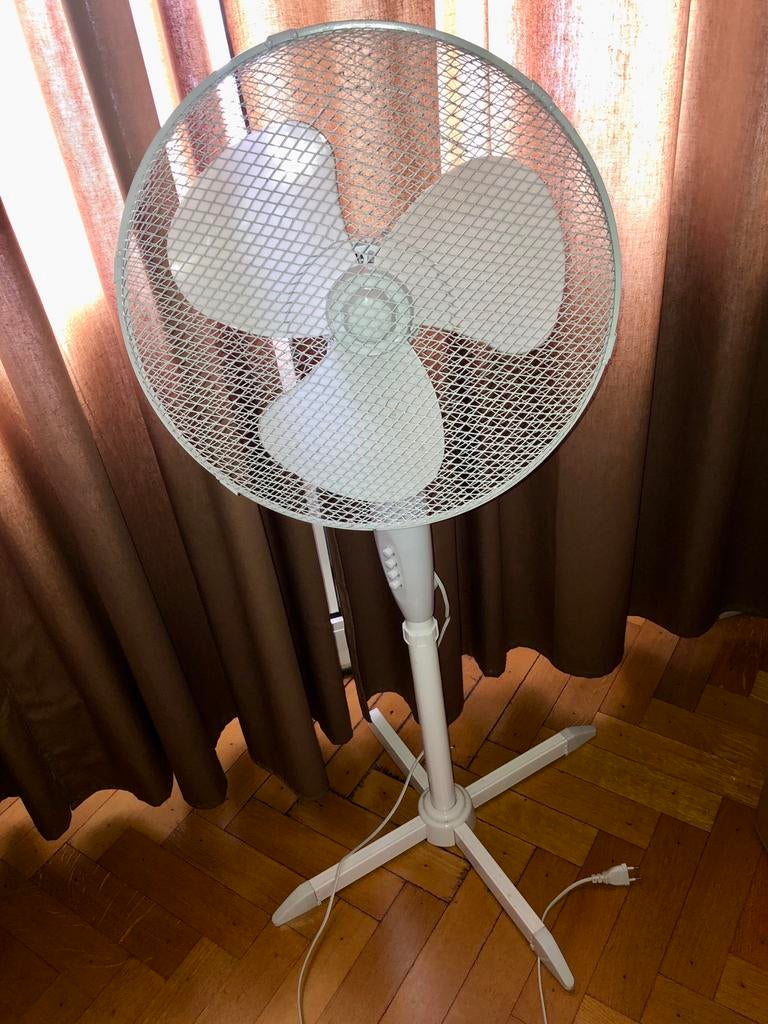 Ventilateur sur pied 3 vitesses, Ophalen, Gebruikt, Vloerventilator