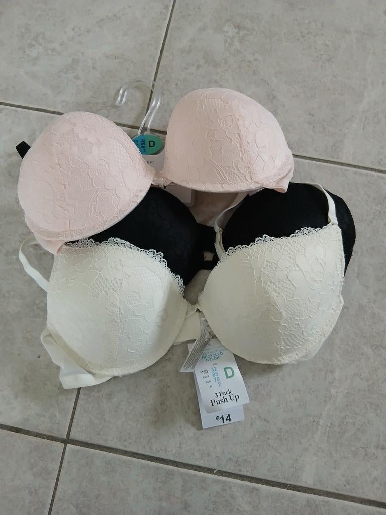 Beha 3 pack Primark nieuw, Vêtements | Femmes, Sous-vêtements & Lingerie, Primark, Enlèvement ou Envoi, Blanc, Soutien-gorge