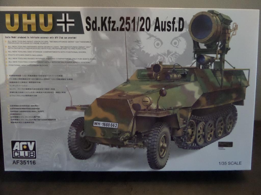 Modelbouw Kit Sd.KFZ.251/20 Ausf.D, Neuf, Autres marques, Tank, Enlèvement ou Envoi