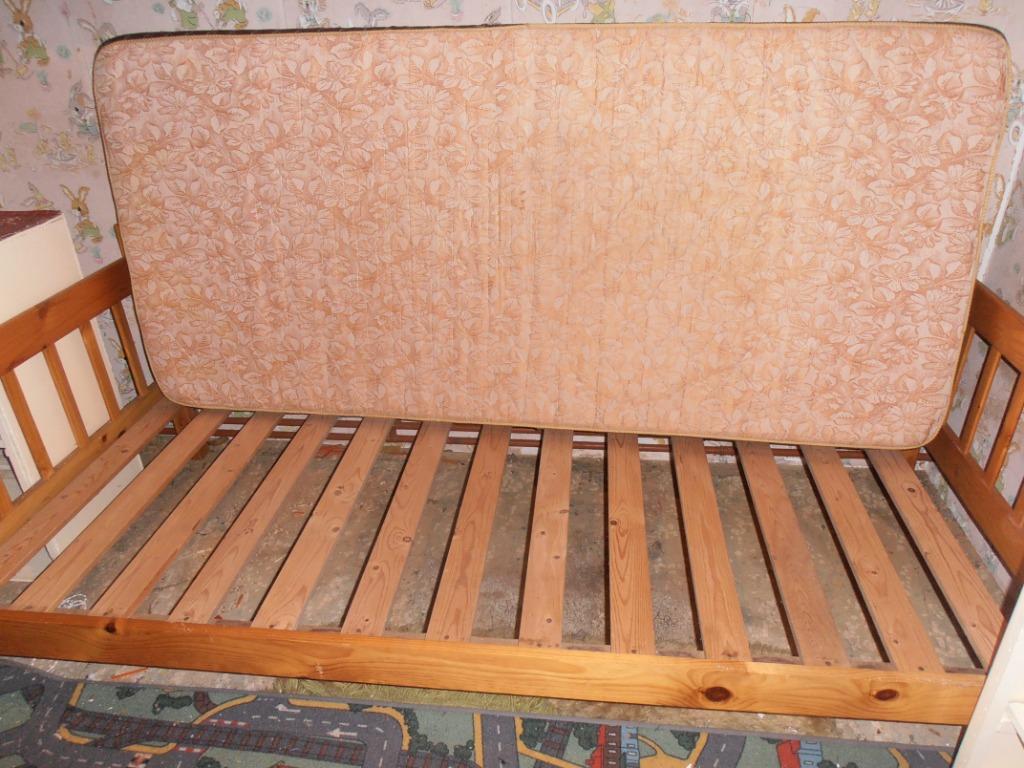 Eenpersoonsbed, 90 cm, Une personne, Enlèvement, Utilisé