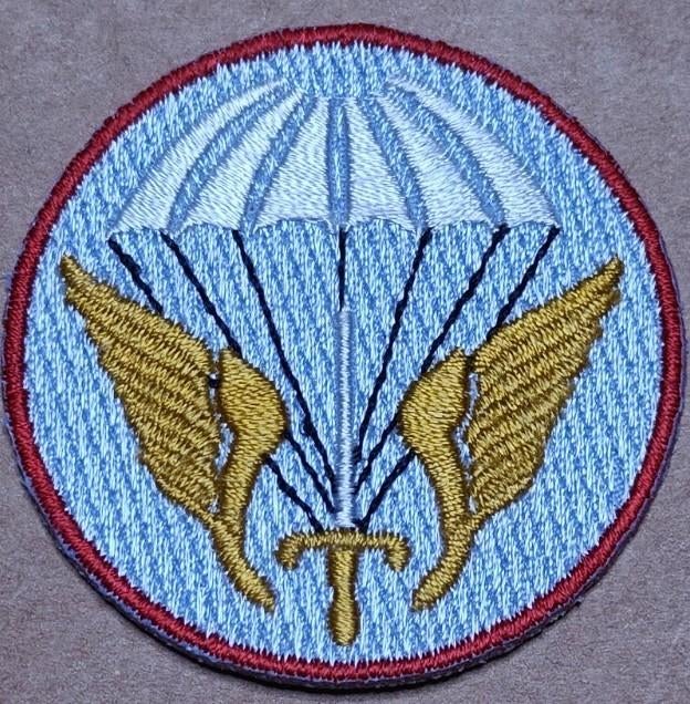 Insigne de parachutiste de défense aérienne breveté VVE supé, Enlèvement ou Envoi, Armée de l'air, Emblème ou Badge