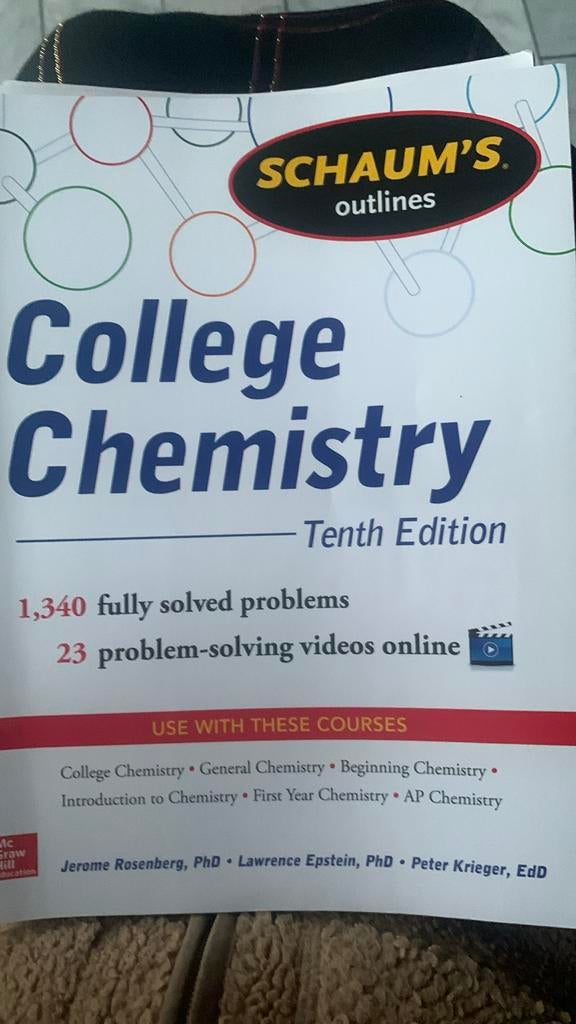 College Chemistry Tenth Edition, Boeken, Ophalen, Nieuw, Hoger Onderwijs, Mc Graw Hill