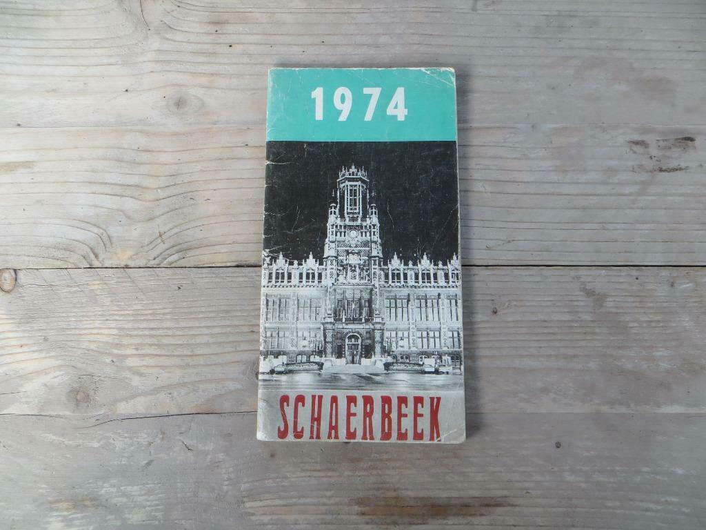 SCHAERBEEK brochure uit 1974 met de toenmalige nuttige info, Ophalen of Verzenden, Overige typen