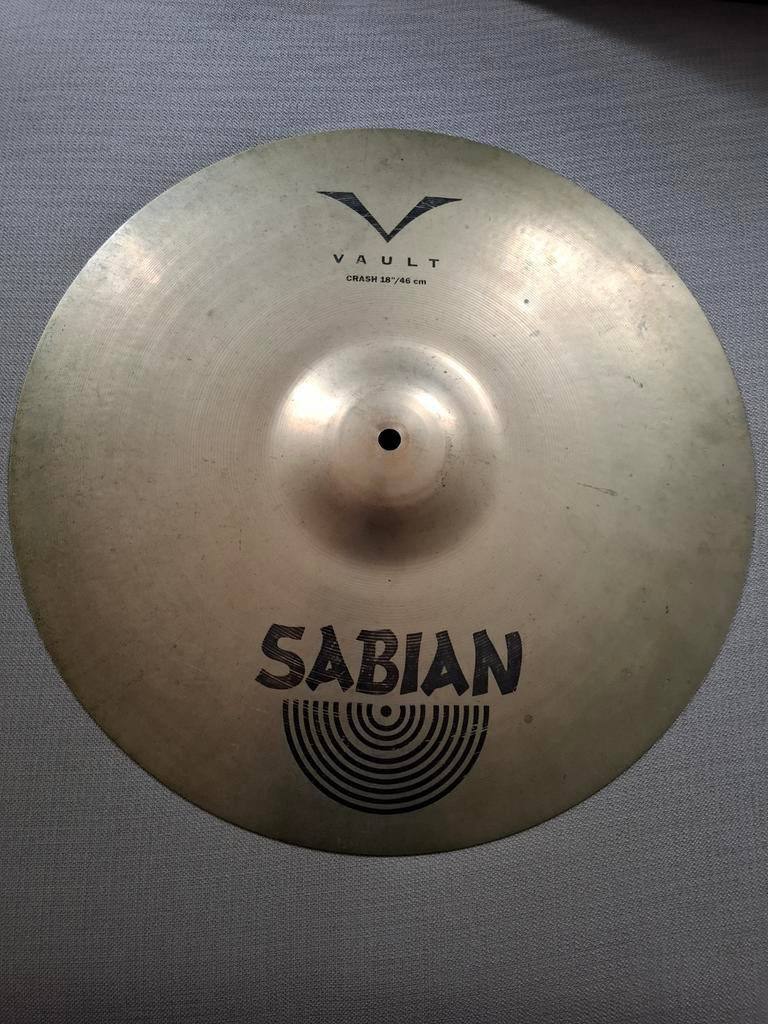 Sabian Vault 18 pouces Crash pour votre batterie à ZGST, Musique & Instruments, Enlèvement ou Envoi, Comme neuf