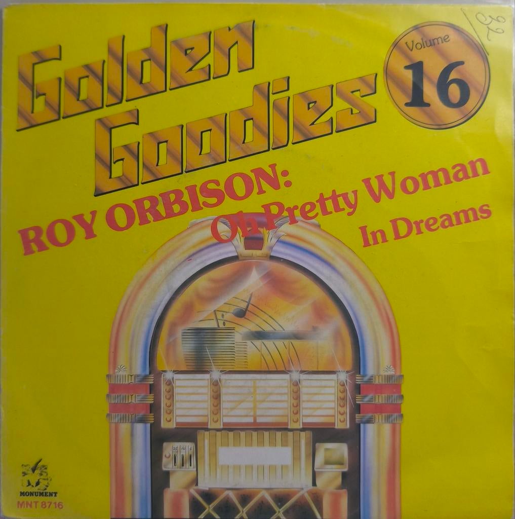 45T Roy Orbison - Pretty Woman, Cd's en Dvd's, Vinyl Singles, Ophalen of Verzenden, Zo goed als nieuw, 7 inch, Single