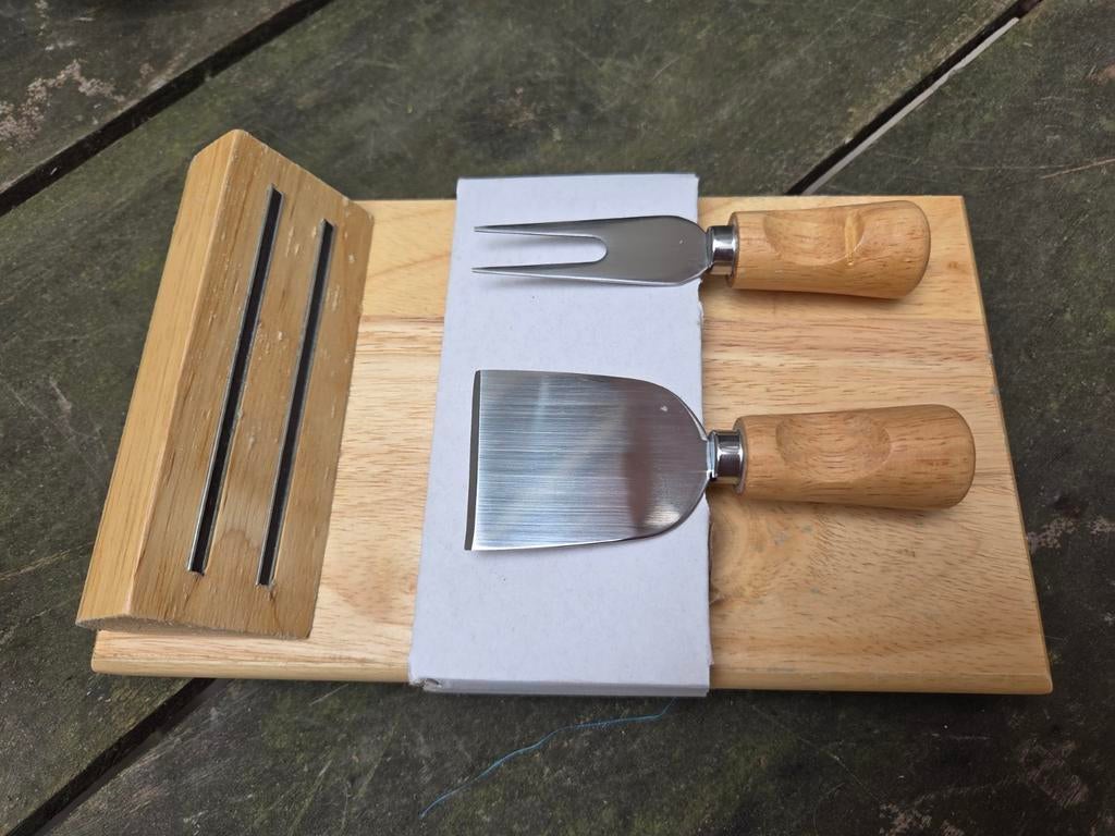 Plateau à fromage avec couteaux., Enlèvement ou Envoi