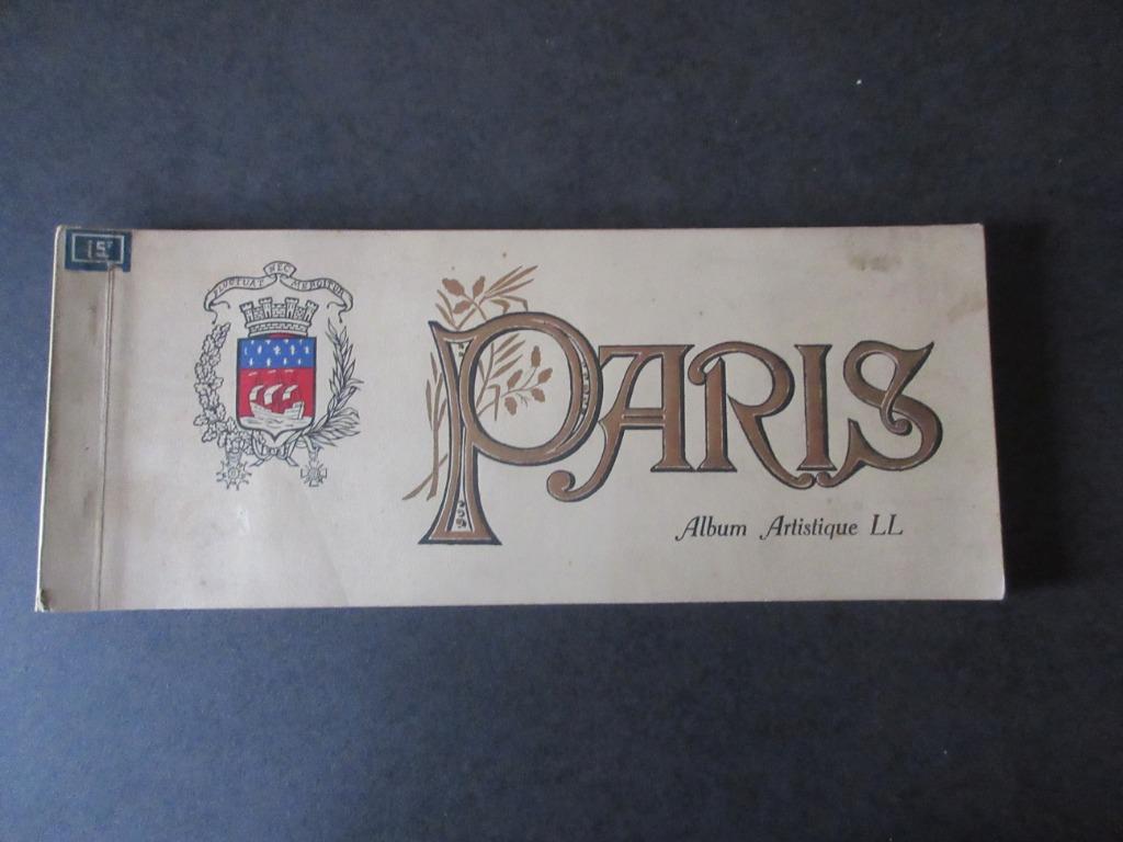 Prentenboekje "Paris" Album Artistique LL, 1940 tot 1960, Gelopen, Frankrijk