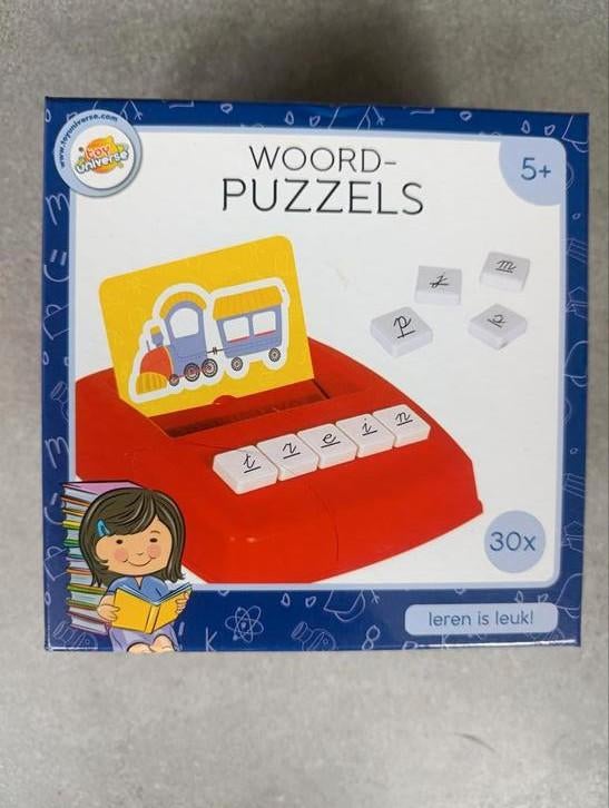 Woord-puzzels 5+, Ophalen, Zo goed als nieuw