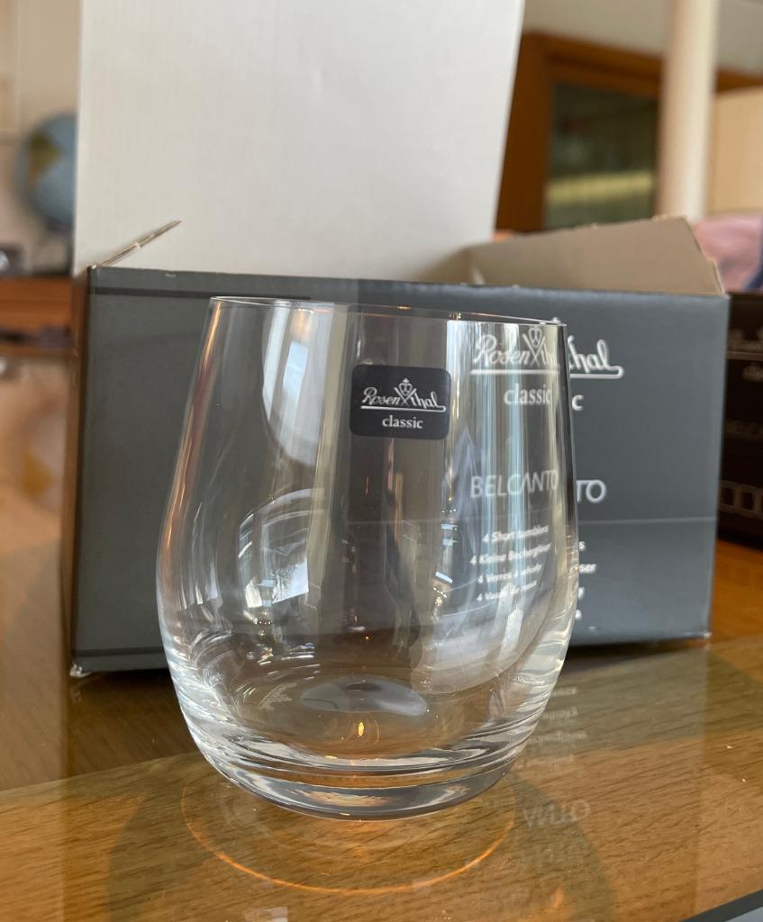 Rosenthal Classic Kristalglas Belcanto 4stuks, Ophalen, Nieuw, Glas of Glazen