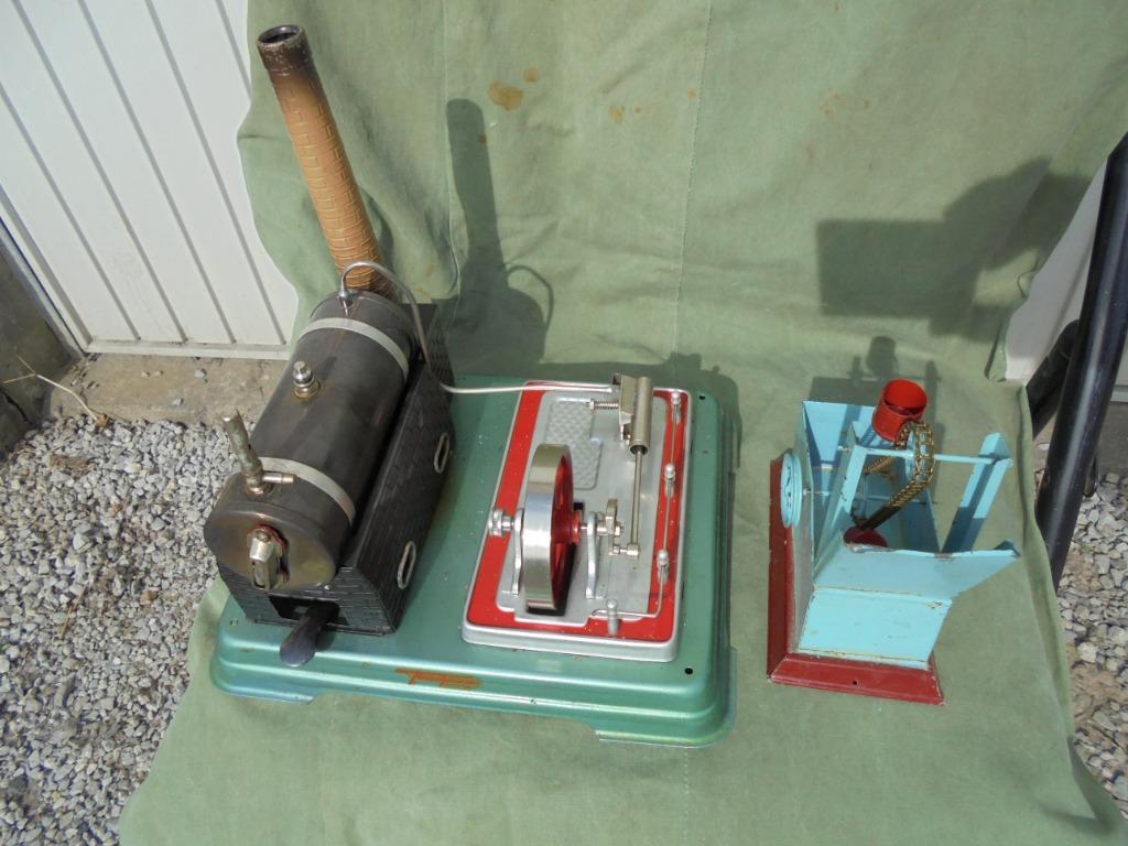 Fleischmann stoommachine uit de jaren 60 + 1 accessoire, Ophalen of Verzenden