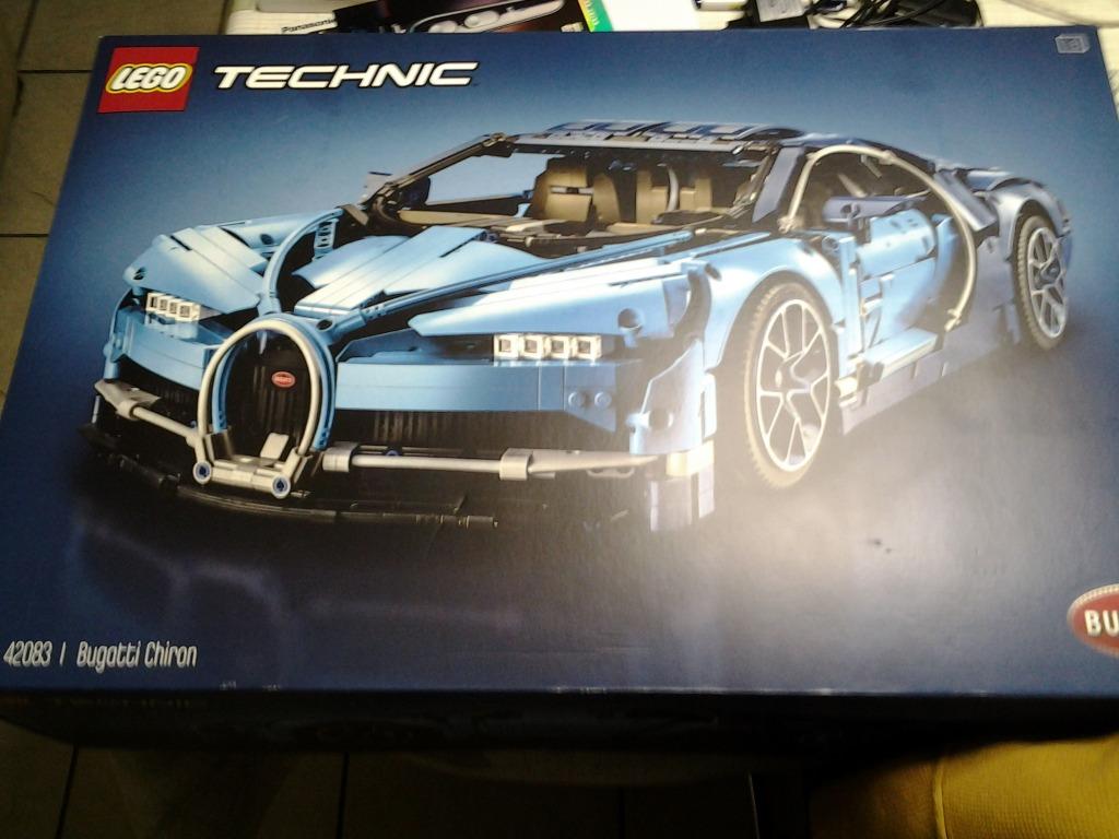 lego Bugatti 42083, Ophalen, Zo goed als nieuw, Complete set, Lego