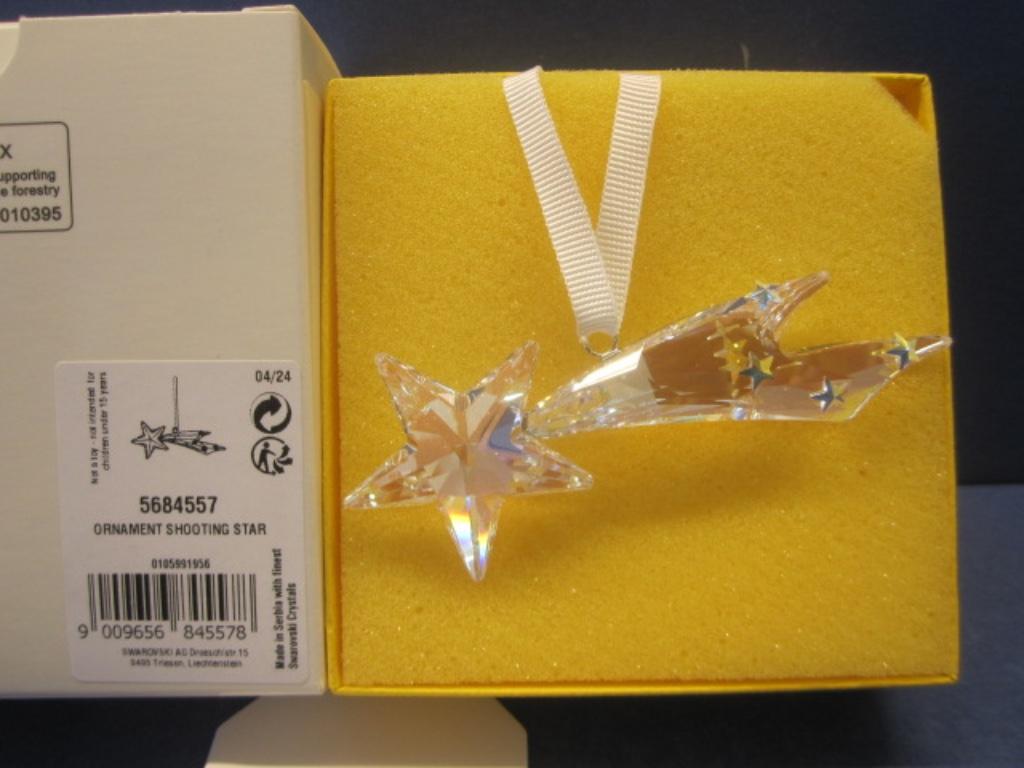 Swarovski Holiday Magic Classics Ornament Vallende Ster, Verzamelen, Swarovski, Ophalen of Verzenden, Nieuw, Figuurtje