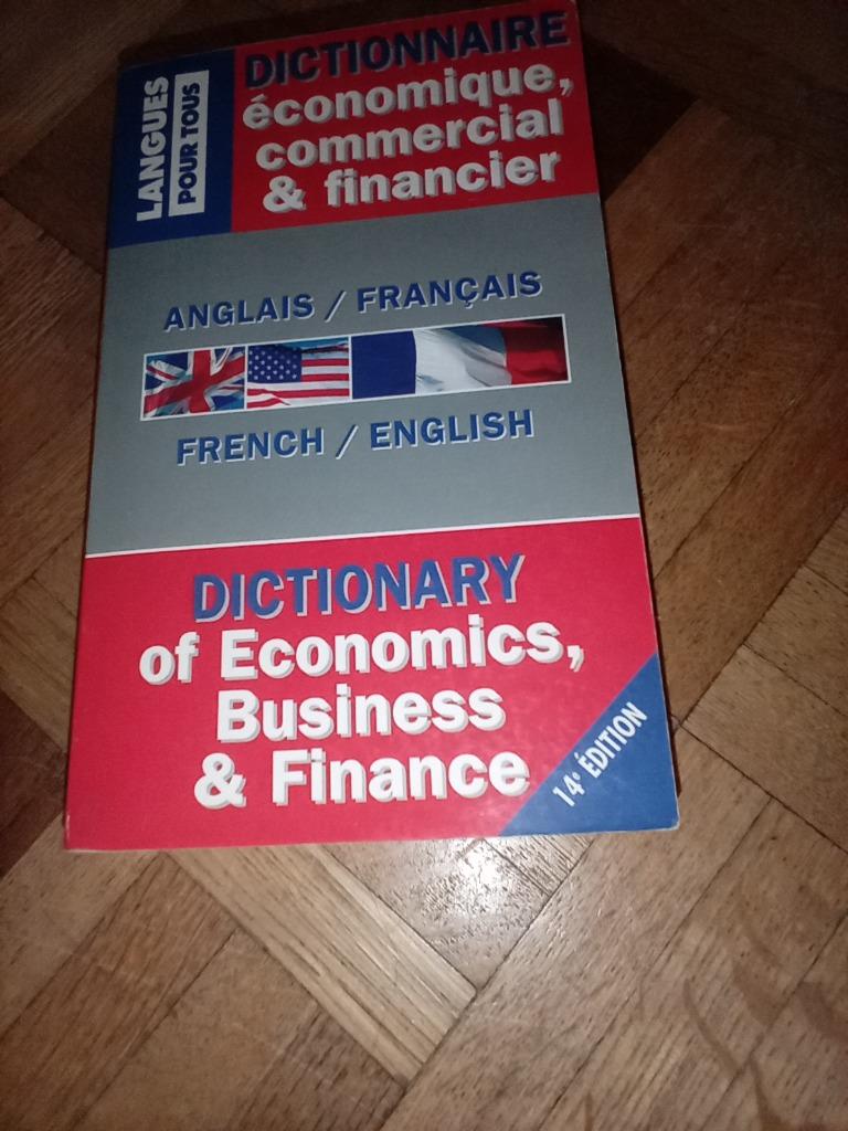 Dictionnaire économique commercial anglais francais, Enlèvement ou Envoi, Anglais