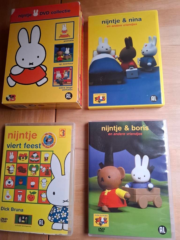 Dvd's Nijntje, Cd's en Dvd's, Alle leeftijden, Ophalen, Gebruikt, Tekenfilm