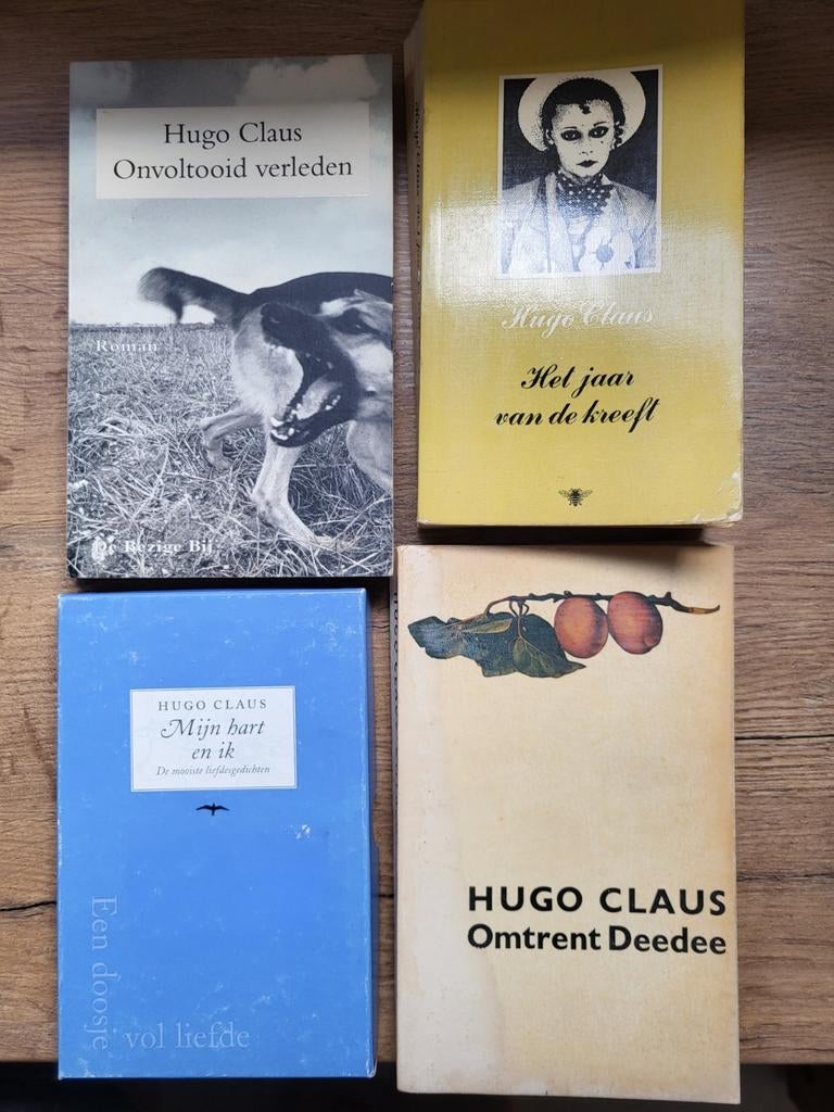 4x Hugo Claus, Ophalen of Verzenden, Gelezen