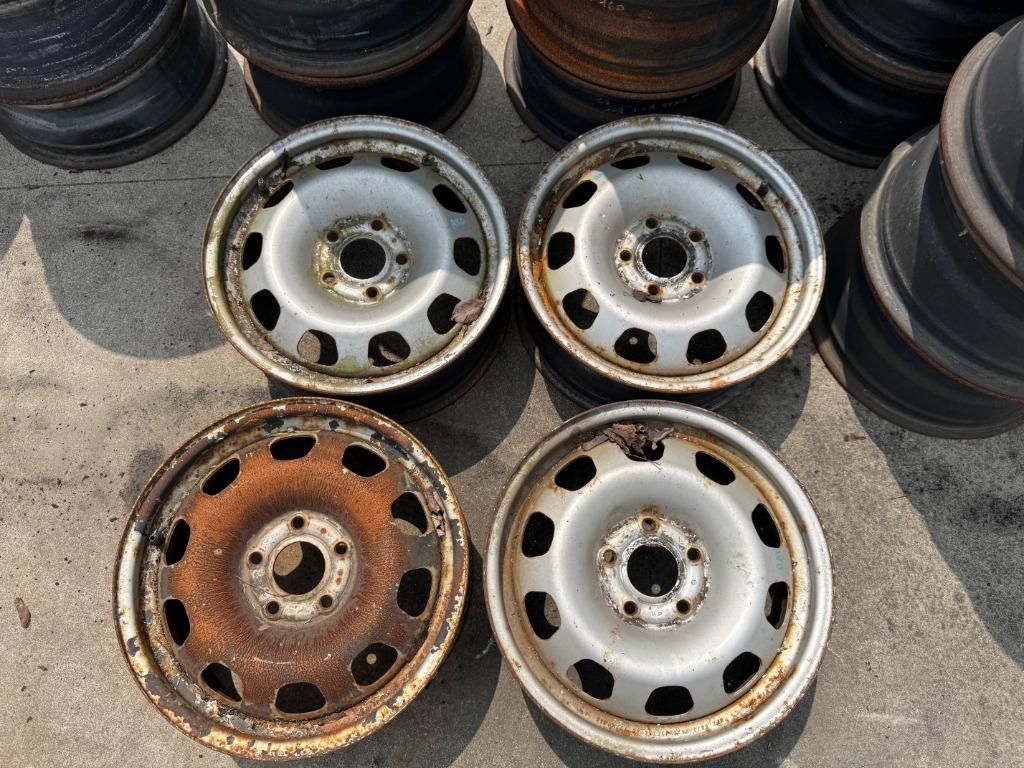 4 Dacia Duster 16 inch plaatmetalen velgen, Auto-onderdelen, Ophalen, Gebruikt, Dacia