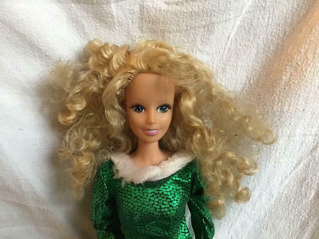 Poupée jeune fille 40 cm articulée, Comme neuf, Poupée
