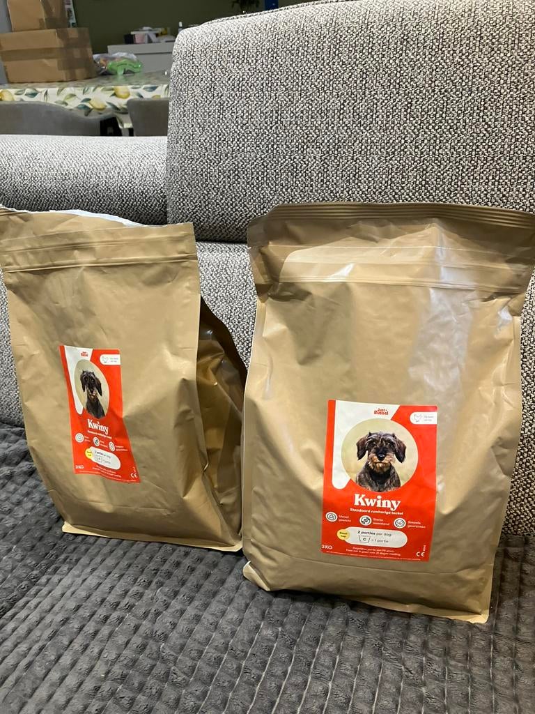 4,700 kg korrels voor hond op basis van kip just russel, Dieren en Toebehoren, Ophalen of Verzenden, Hond