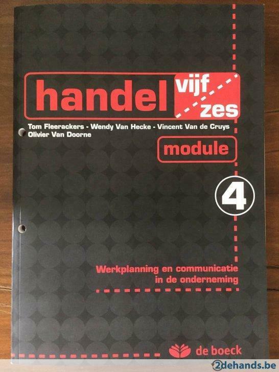 Handel 5/6 - module 4 : Werkplanning en communicatie, Boeken, Ophalen of Verzenden, Nieuw