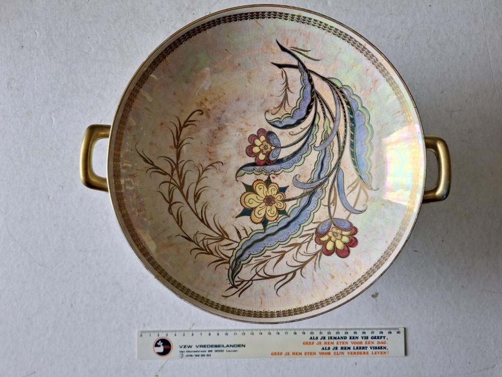 porseleinen schaal met 2 handvatten Royal Winton Grimwades, Antiek en Kunst, Ophalen